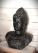 AI-ST-BOED_BU040 Statue de Bouddha en pierre - buste (40 cm)