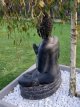 Stenen Boeddha beeld 100 cm