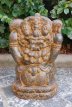 AI-ST-GAN Statue en pierre de Ganesha