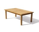 Rectangular teak table 180 x 90