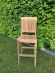 PP-HS_TCh Chaise de jardin haut0e - Tabouret haut en bois de teck