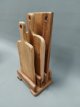 SB-ACR-SP01S Set of 3 cutting boards with holder - Teak