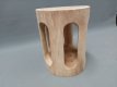 SB_ST_Pier4 Stool "PIERCED" in suar wood - Type 4