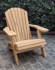SY-P623 Garden relax chair "ADIRONDACK" in teak wood